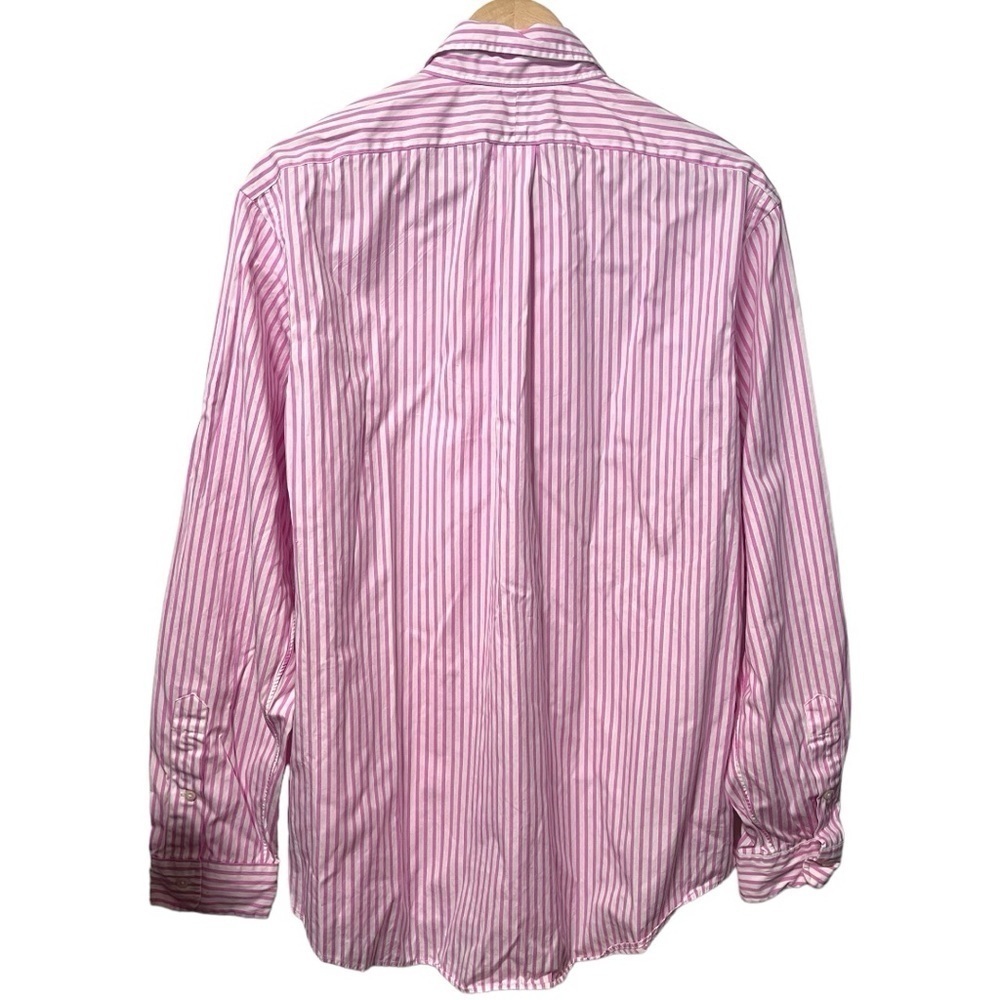 Ralph Lauren Custom Fit Stripe Button Down Shirt - Picture 3 of 10